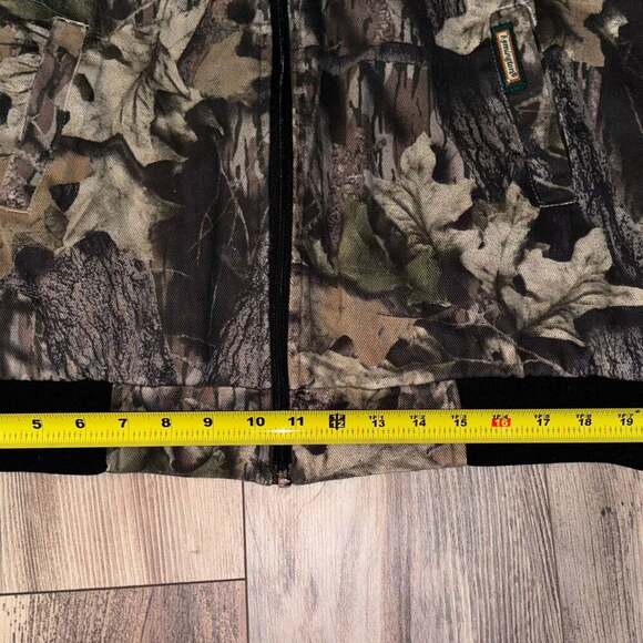 Vintage 90s Remington Camo Insulated Bomber Jacket Men's Size Large - Picture 6 of 10